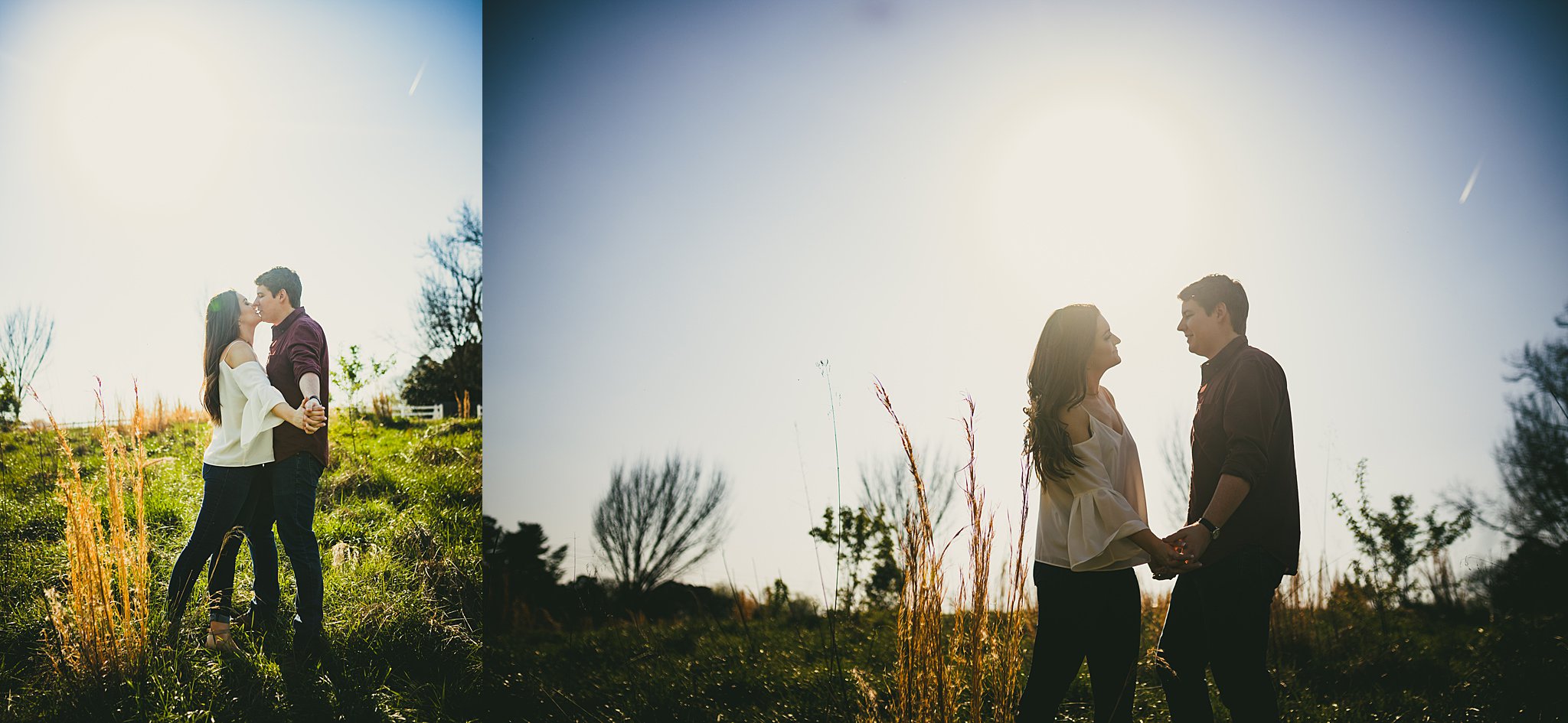 Engagement Session Roswell Spring Flowers,