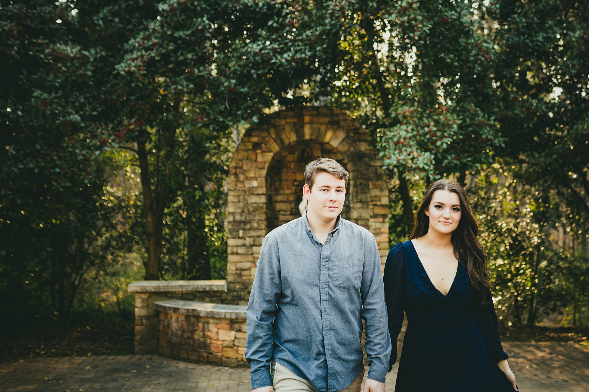 Engagement Session Roswell Spring Flowers,