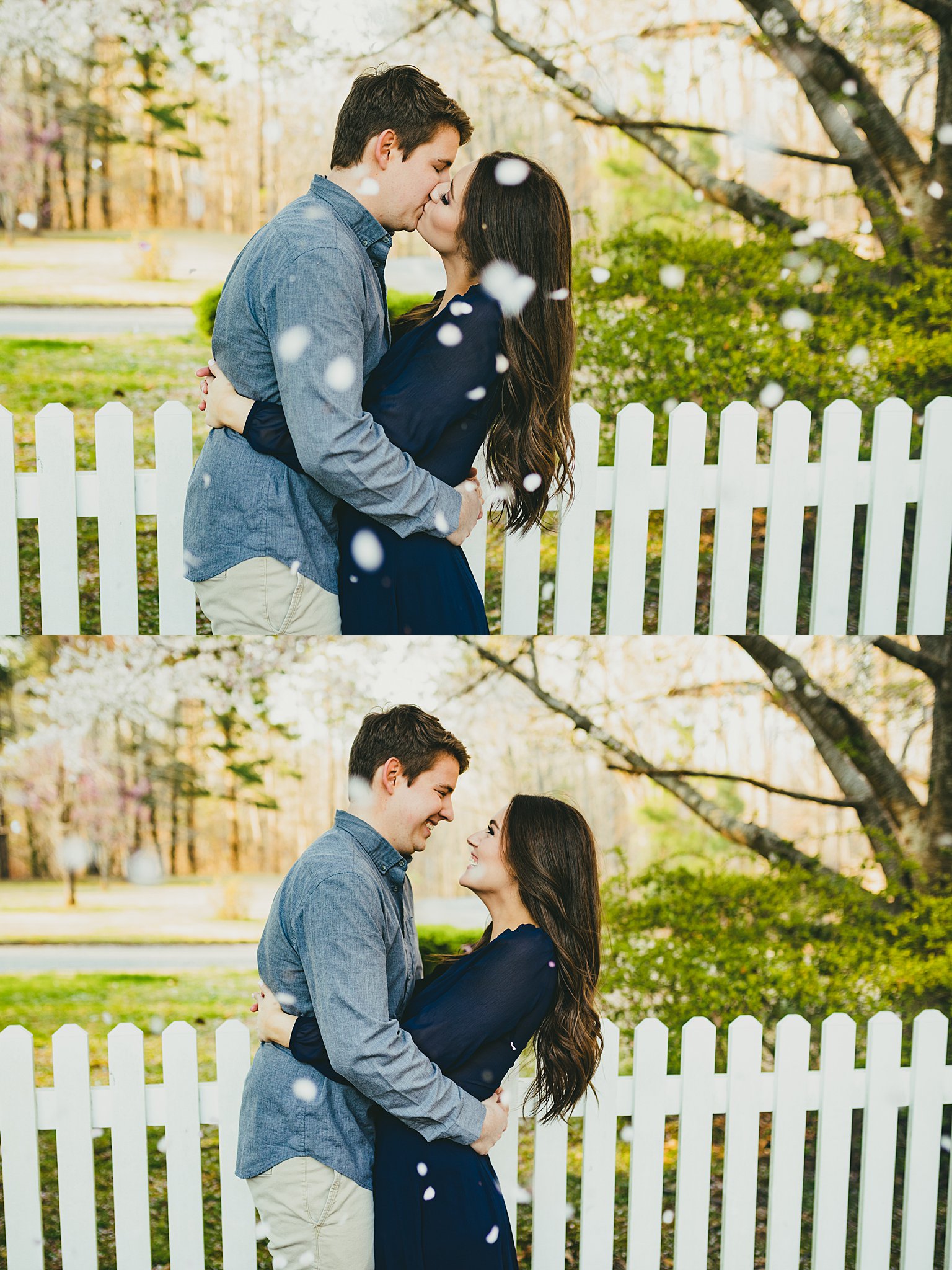 Engagement Session Roswell Spring Flowers,