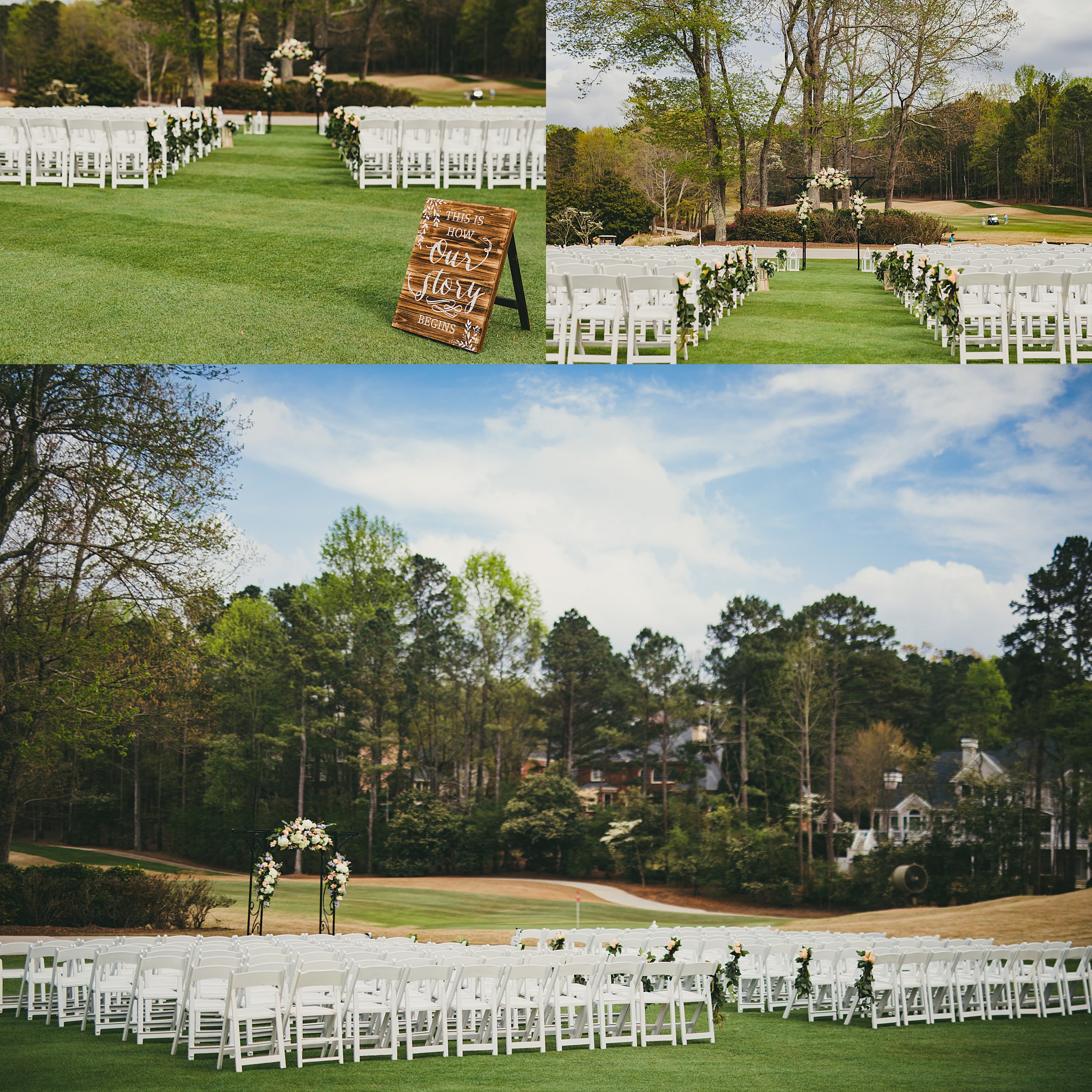 Country Club Wedding Golf Course Wedding Atlanta Wedding Photographers