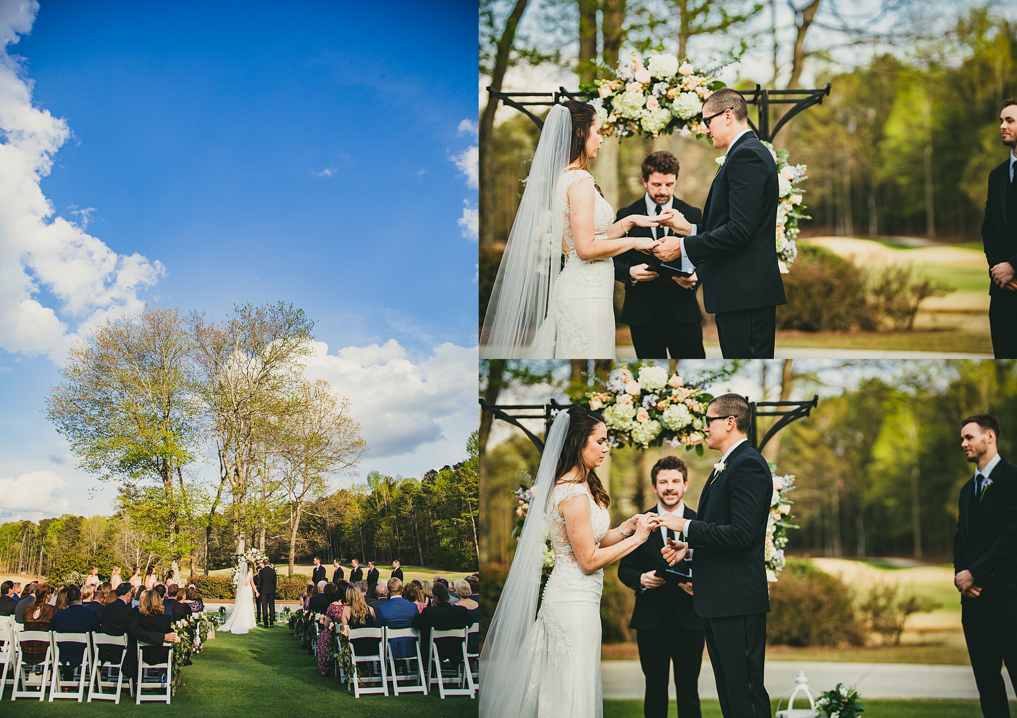 Country Club Wedding Golf Course Wedding Atlanta Wedding Photographers