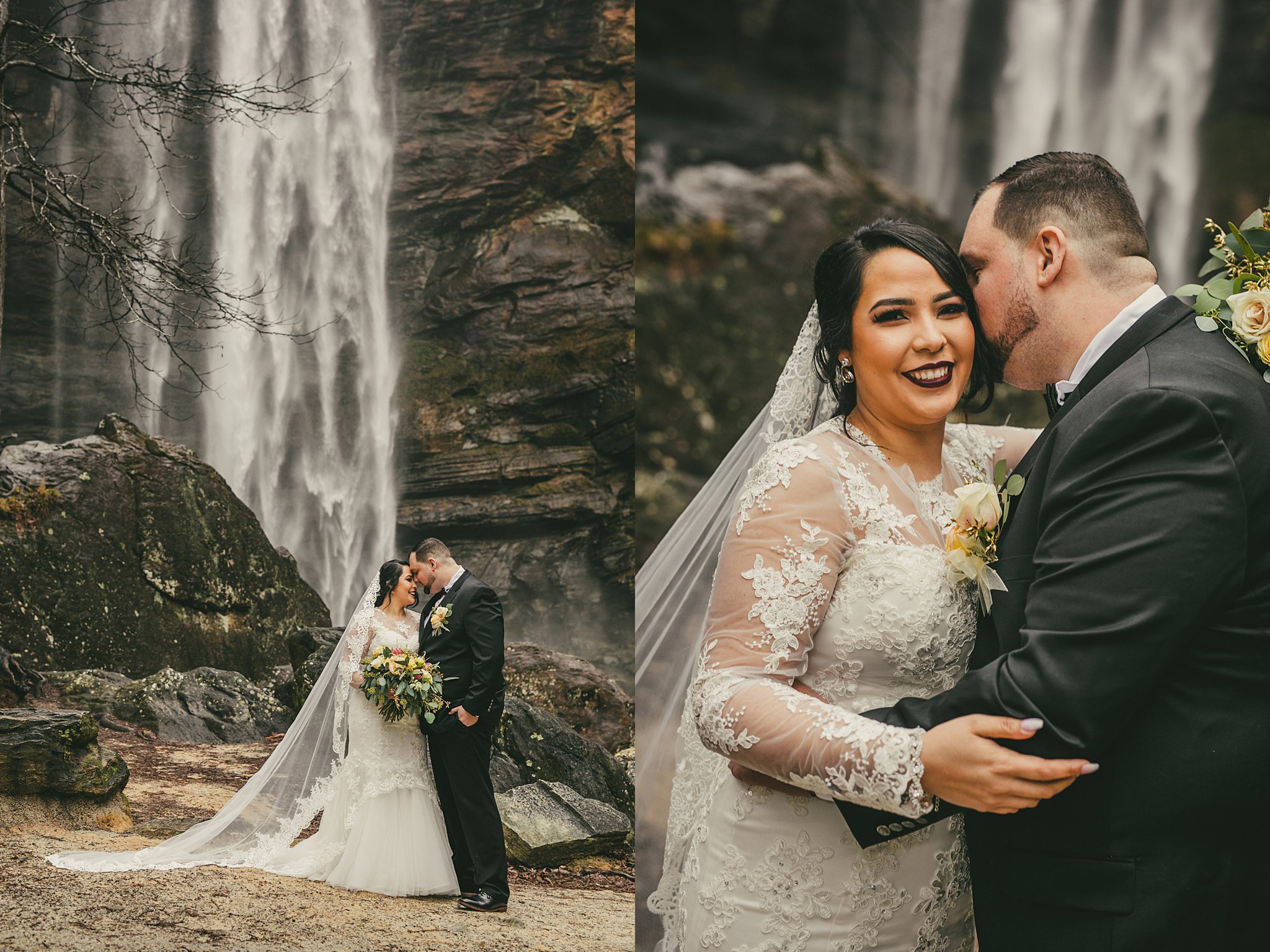 AtlantaWeddingPhotographers Toccoa Falls Destination Waterfall Wedding