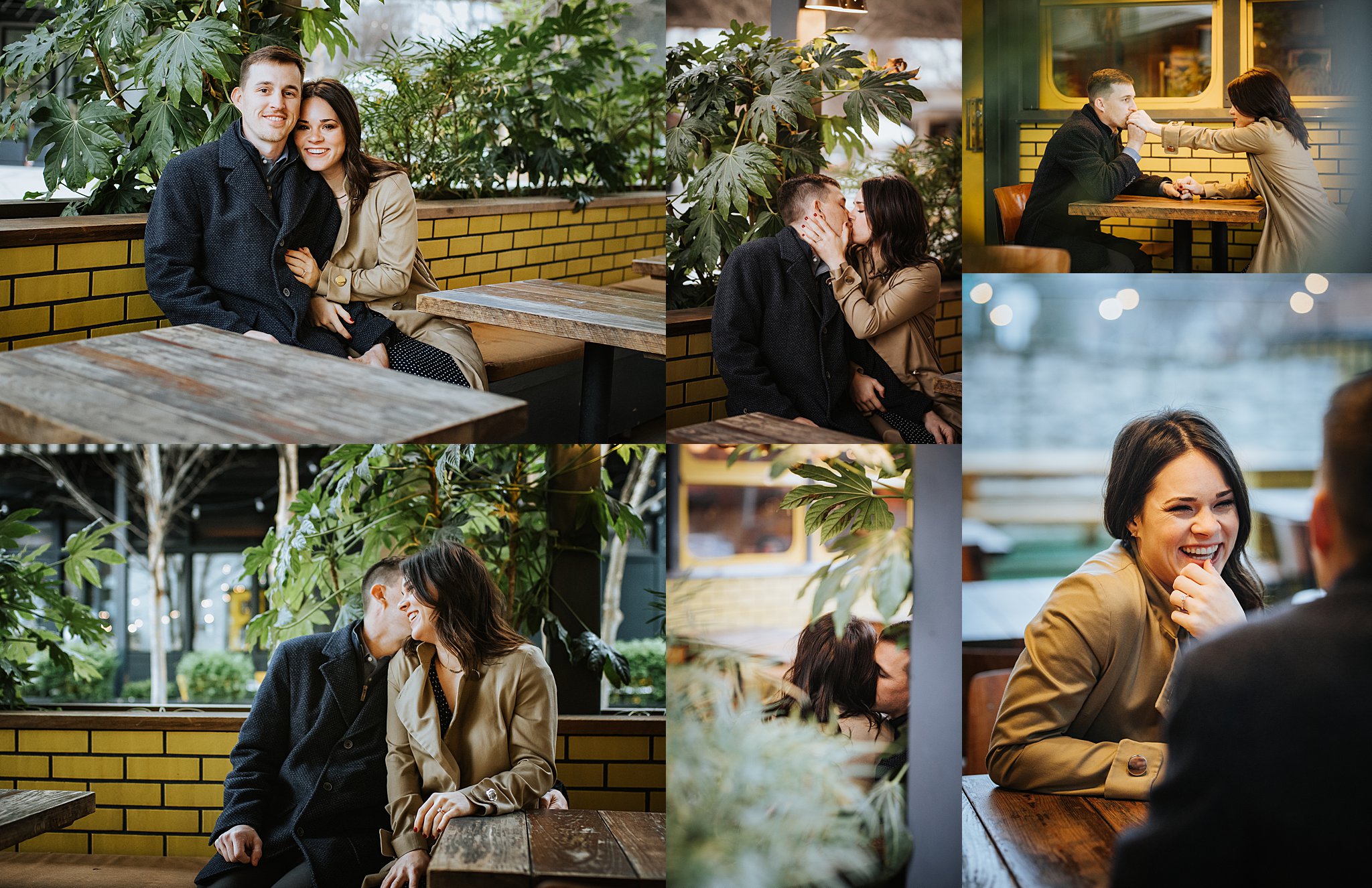 Atlanta Wedding photogrphers Krispy Kreme Engagement Session