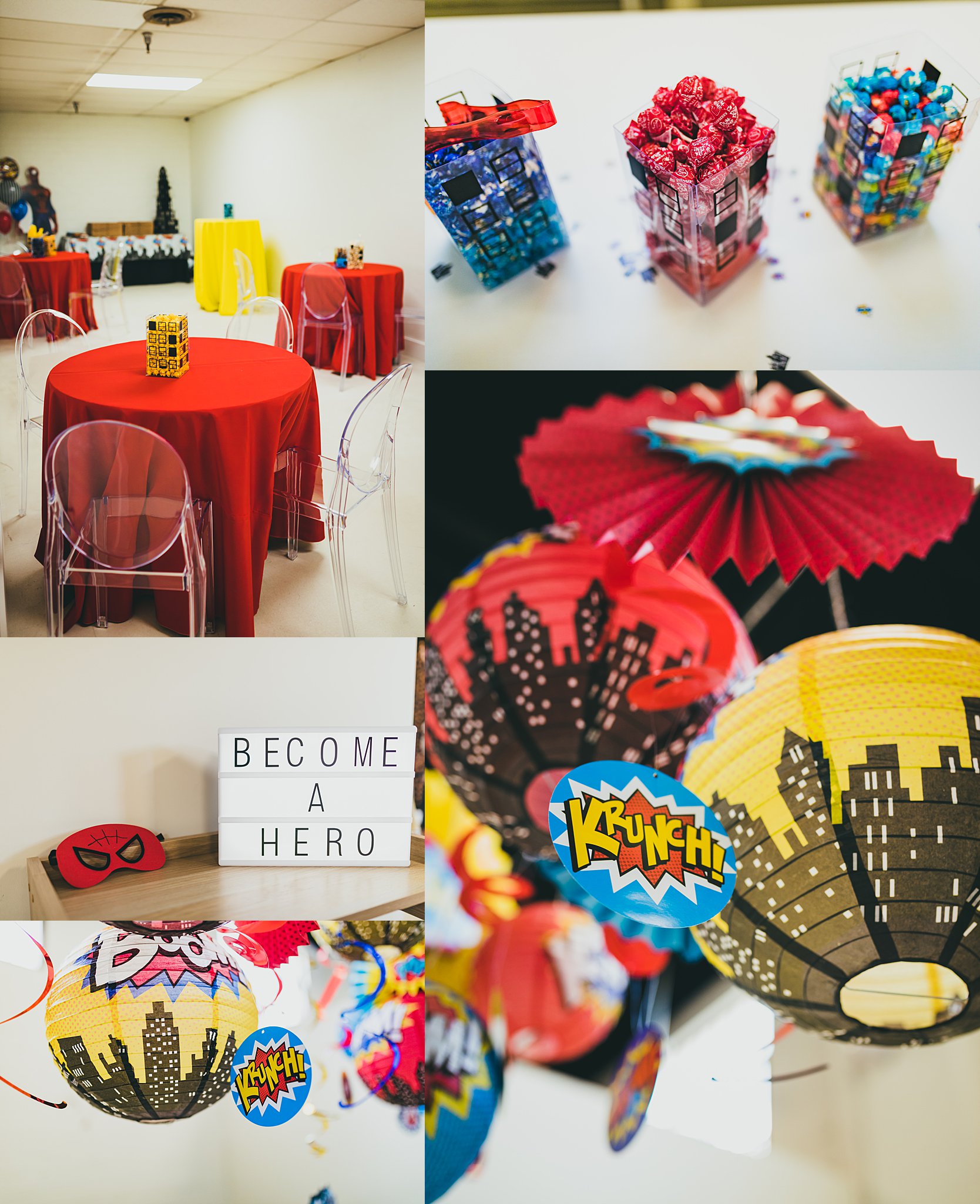 Atlanta Event Photographers 3 Birthday Party Spiderman Marvel Theme