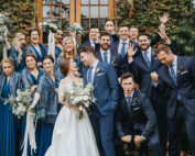 Photographers Cheering Wedding Party Summerour Studio