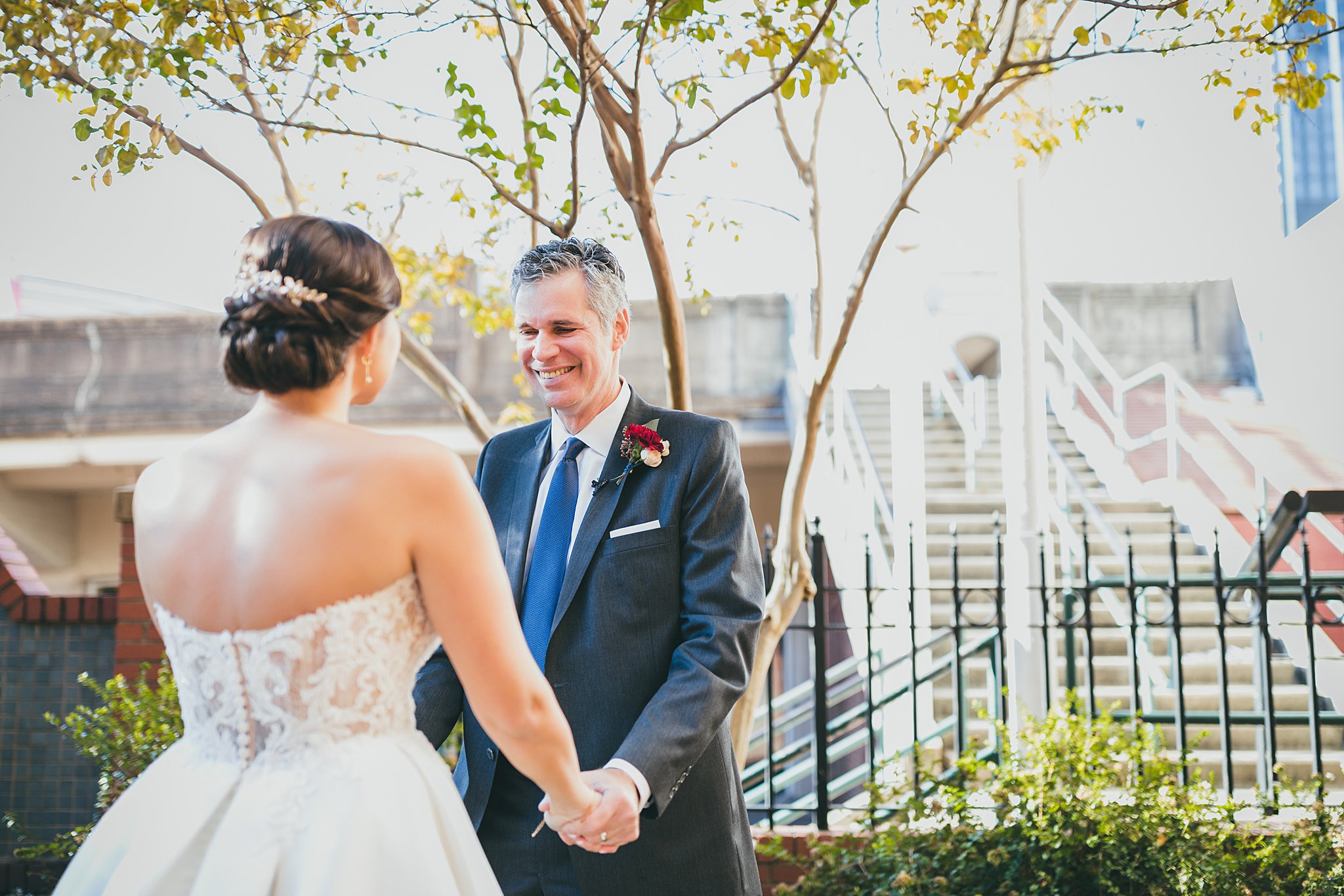 Georgia Frieght Room Jewish Wedding Atlanta Photographers 