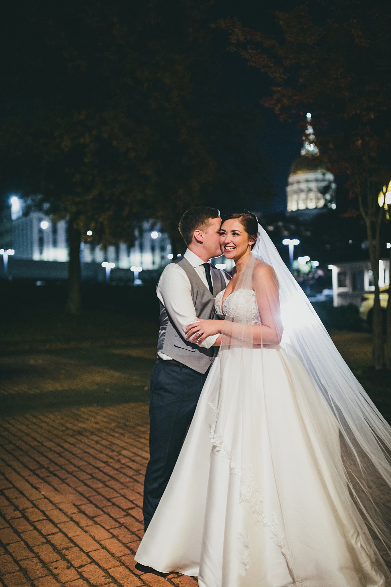 Georgia Frieght Room Jewish Wedding Atlanta Photographers 