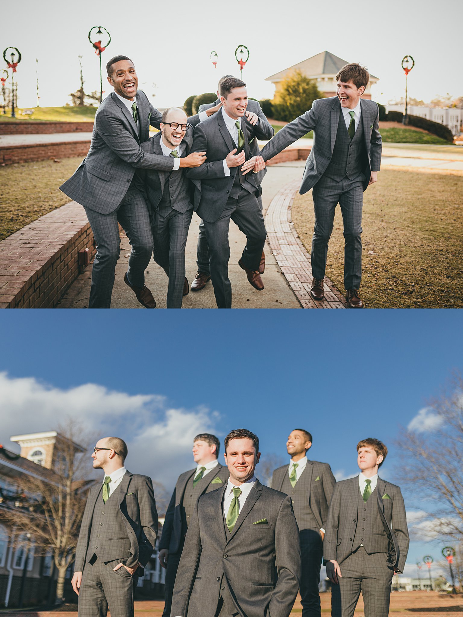 Atlanta Wedding Photographers Payne Corley House Christmas Wedding 