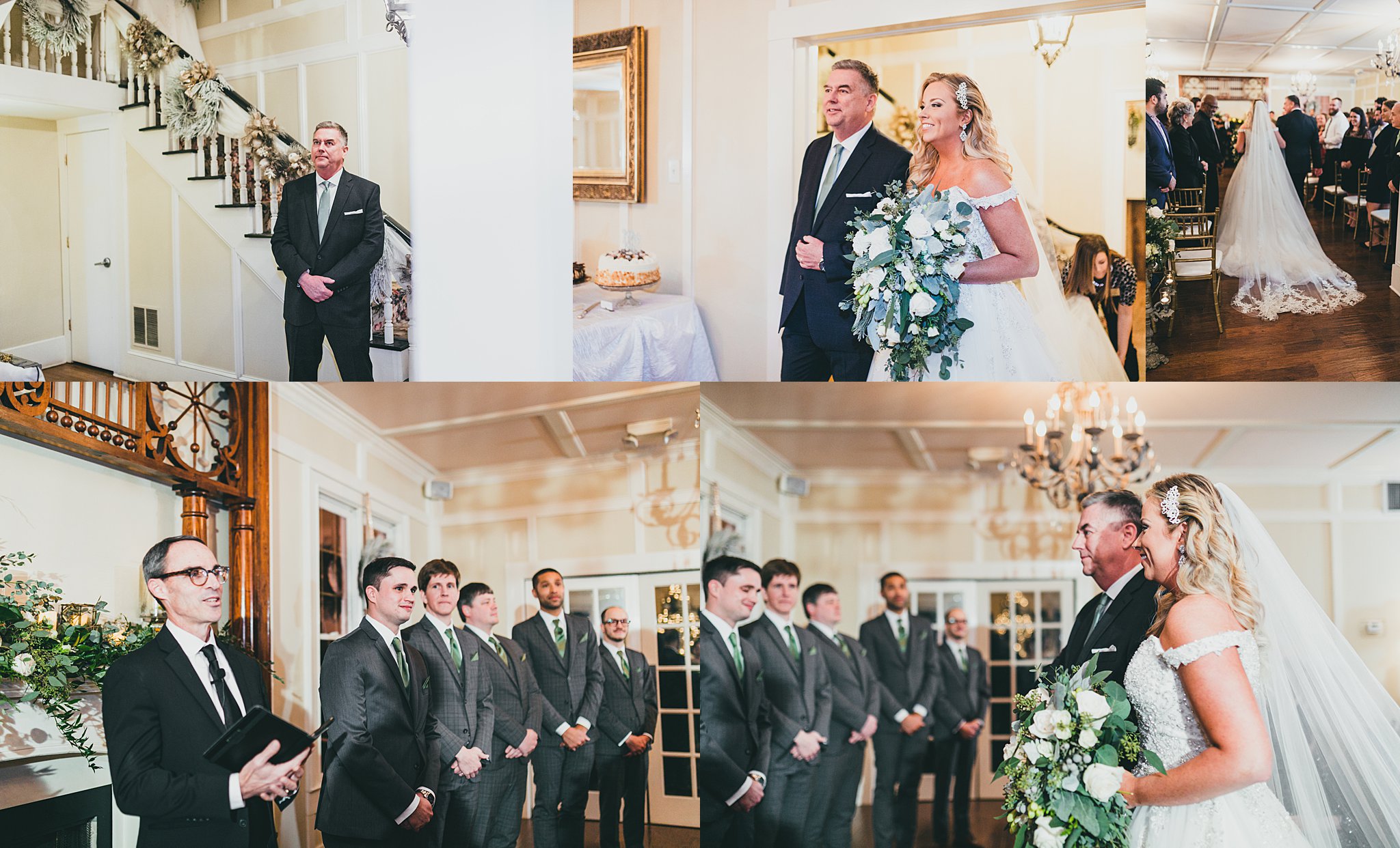 Atlanta Wedding Photographers Payne Corley House Christmas Wedding 