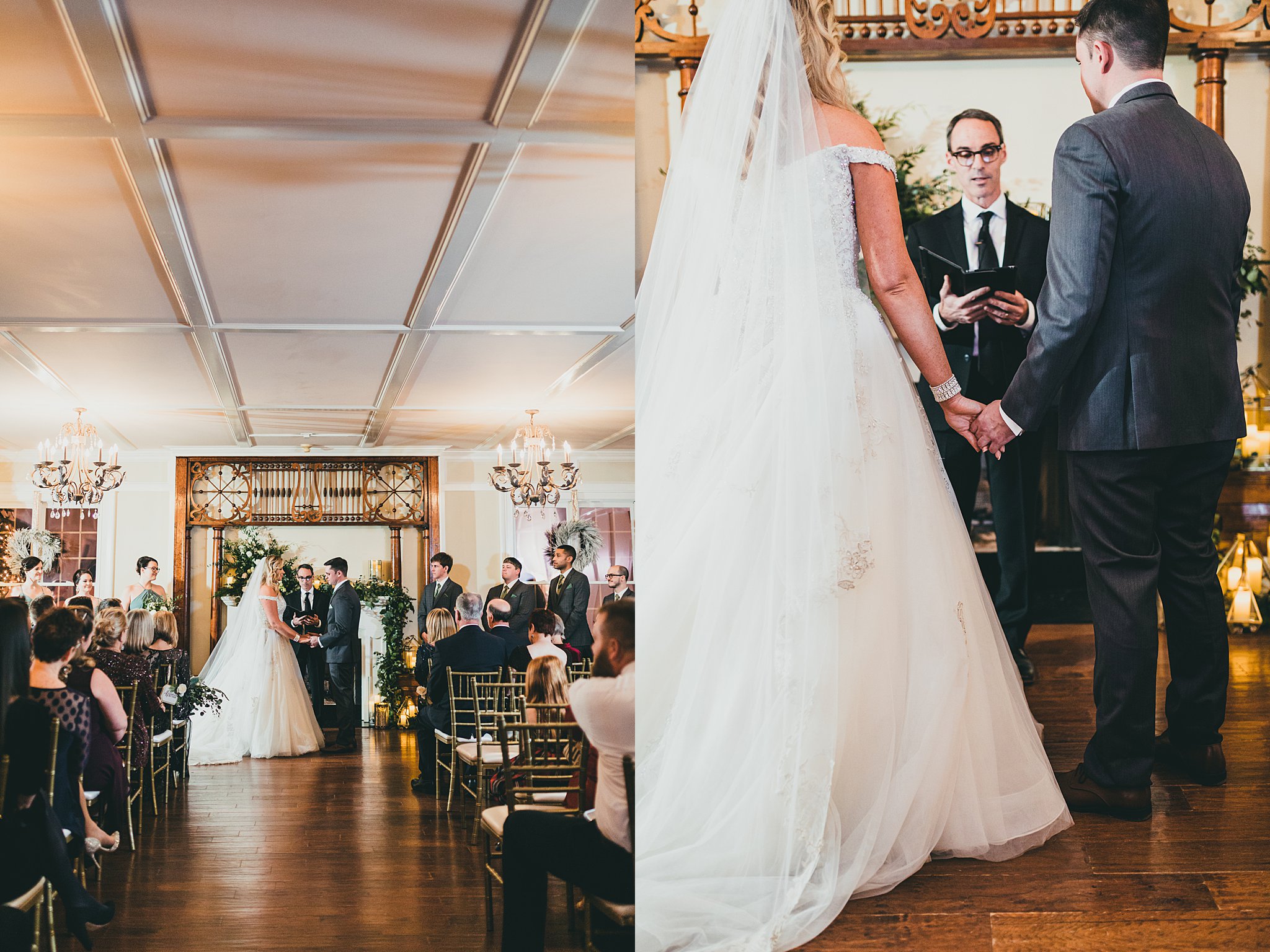 Atlanta Wedding Photographers Payne Corley House Christmas Wedding 