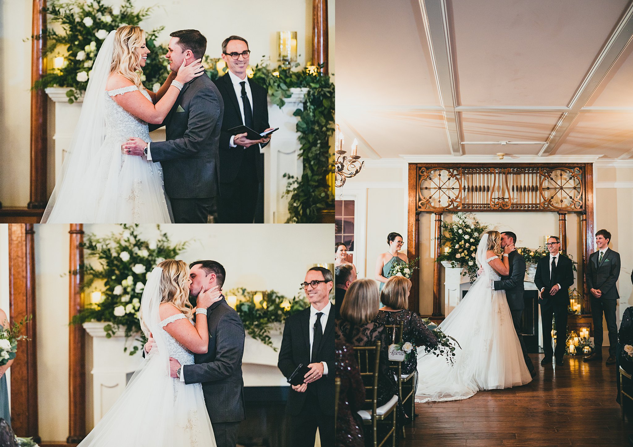 Atlanta Wedding Photographers Payne Corley House Christmas Wedding 