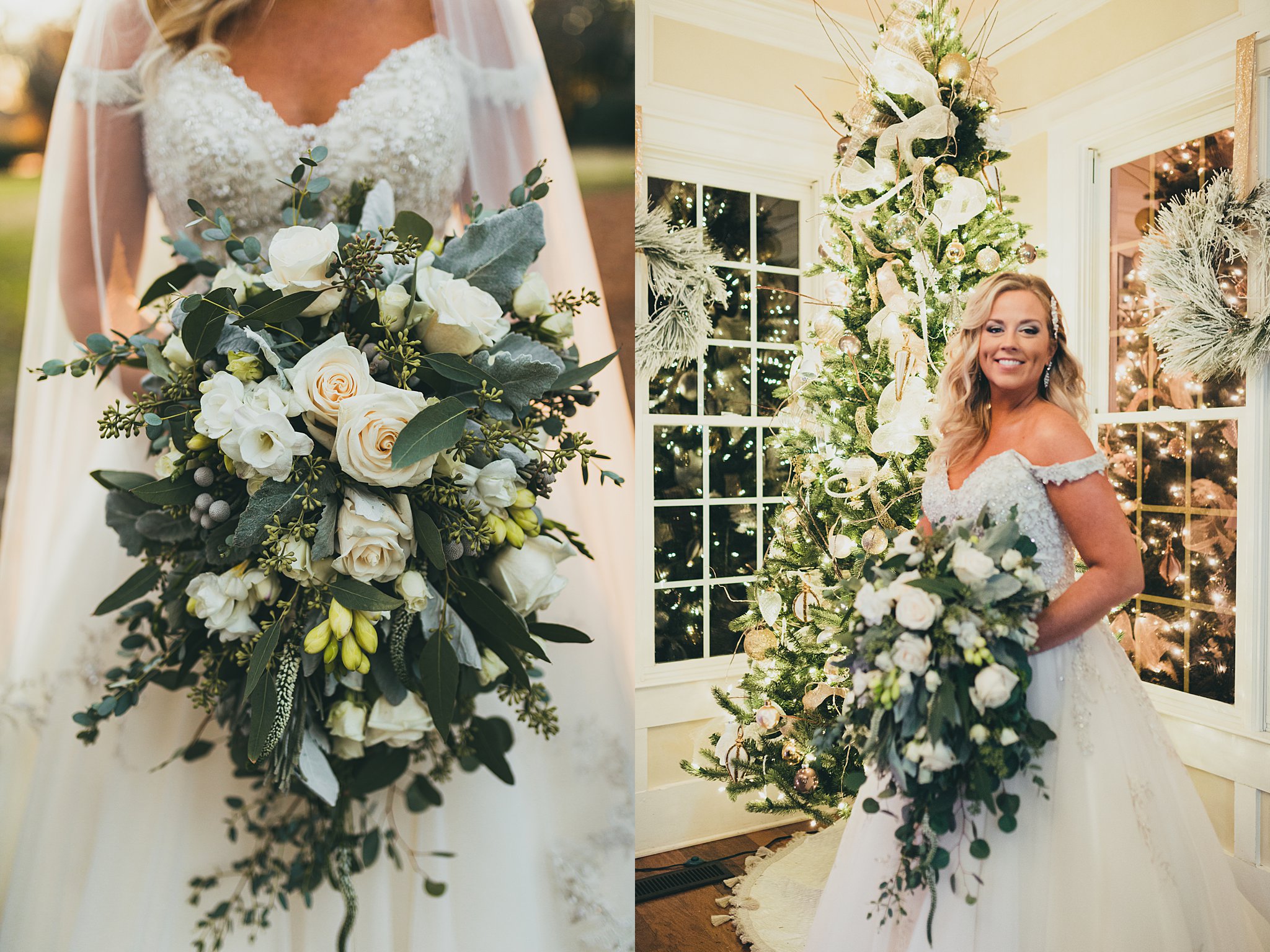 Atlanta Wedding Photographers Payne Corley House Christmas Wedding 