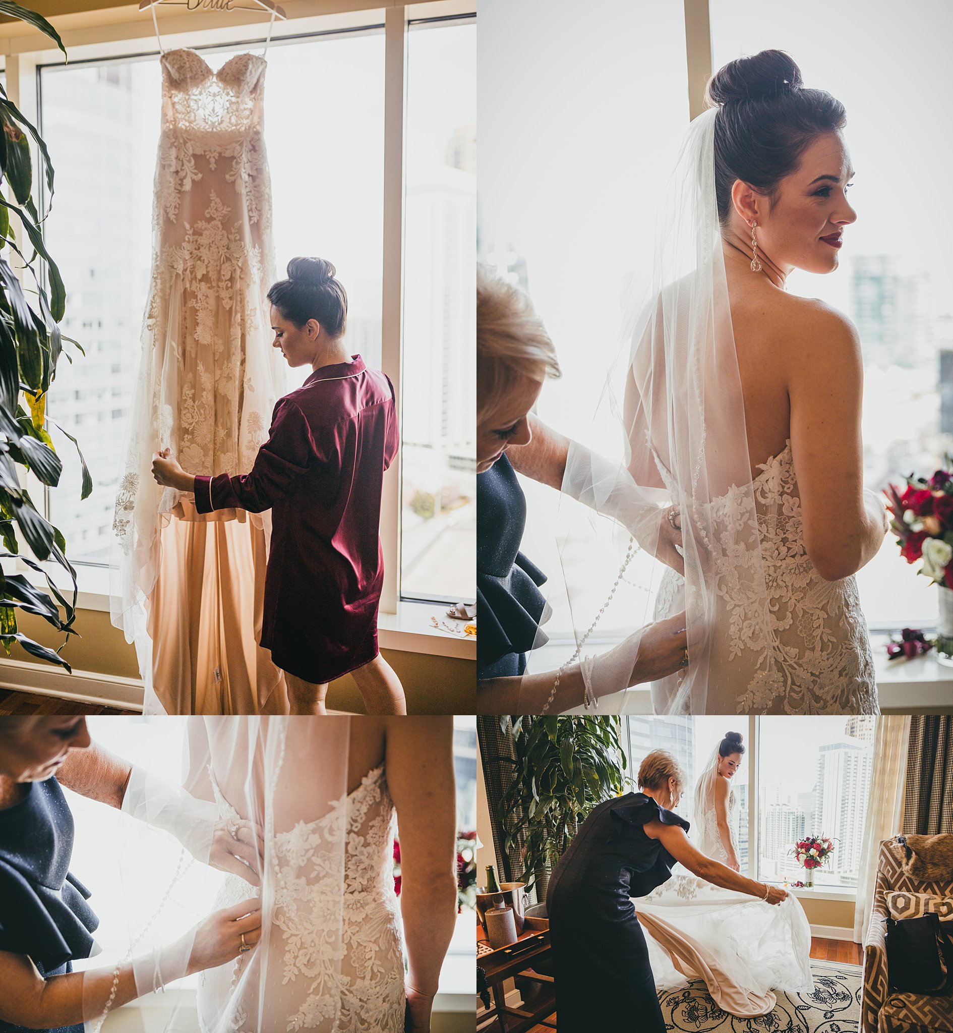 Atlanta Weddng Photographers Westside Warehouse Christmas Wedding 