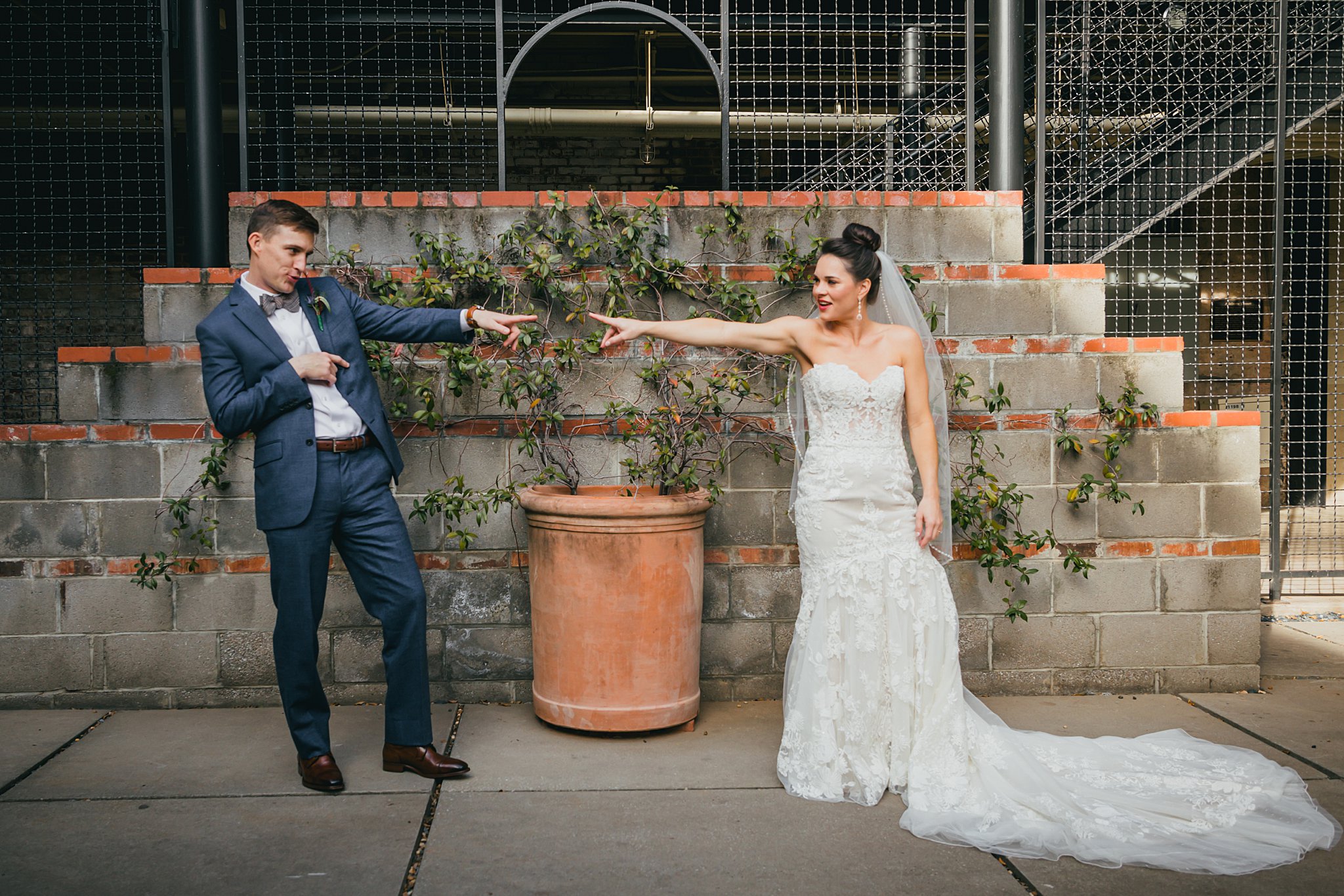 Atlanta Weddng Photographers Westside Warehouse Christmas Wedding 