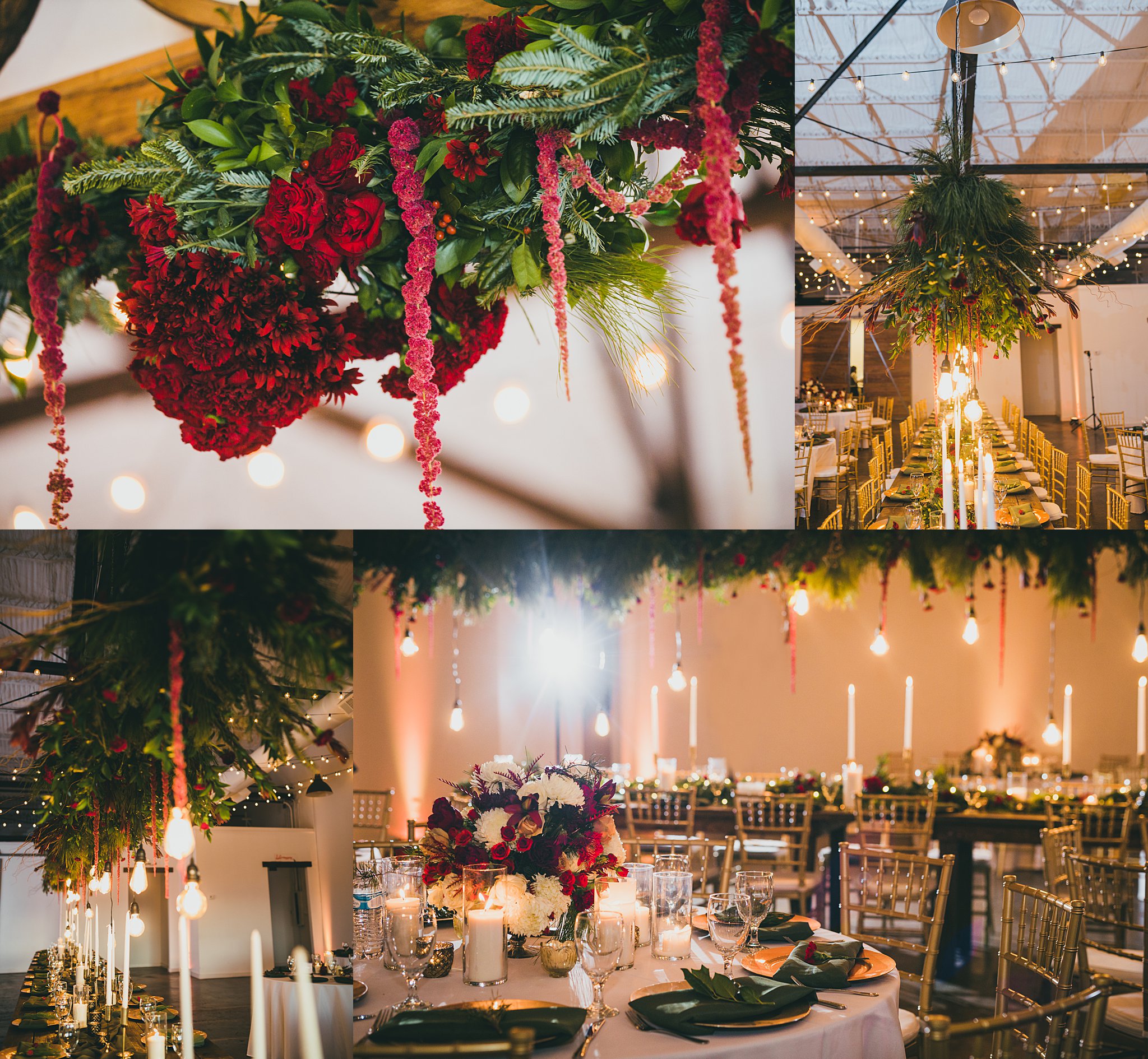 Atlanta Weddng Photographers Westside Warehouse Christmas Wedding 