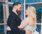 Atlanta Wedding Photographers snowy wedding in georgia