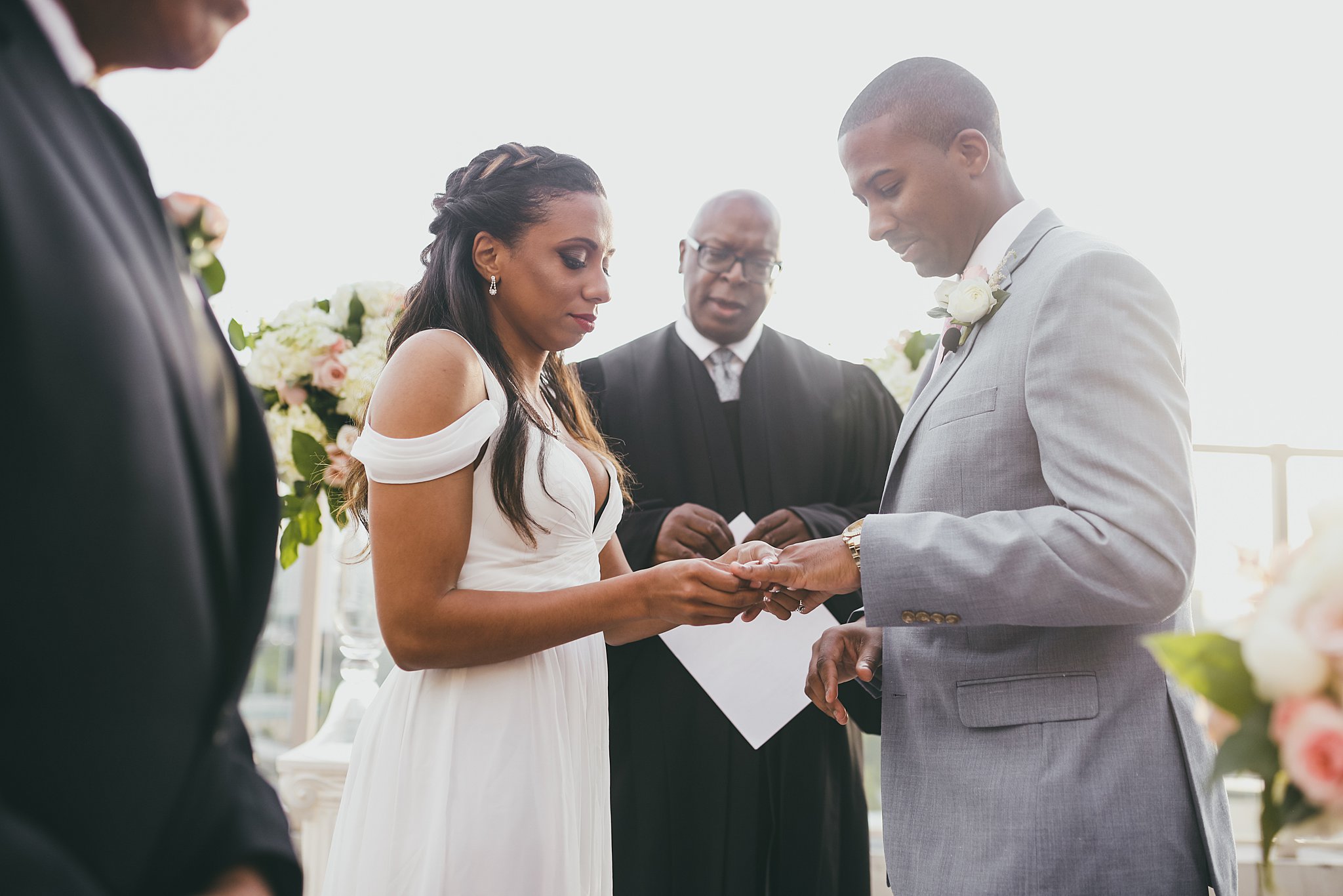 Ventana's Rooftop Atlanta Wedding Elopment Atlanta Wedding Photographers 