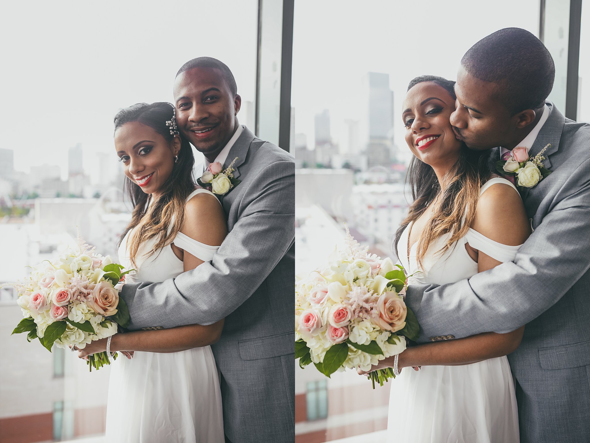 Ventana's Rooftop Atlanta Wedding Elopment Atlanta Wedding Photographers 