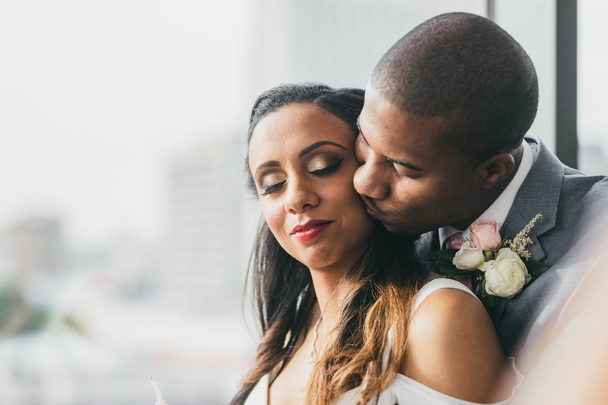 Ventana's Rooftop Atlanta Wedding Elopment Atlanta Wedding Photographers 