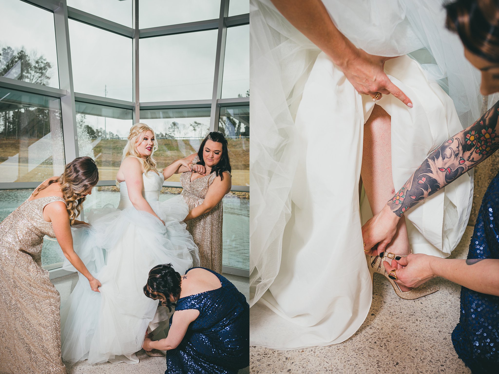 Modern Dramatic Wedding Acworth Georgia Atlanta Wedding Photographers 