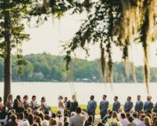 Houston Country Club Wedding Atlanta Wedding Photographers Ceremony by the Lake