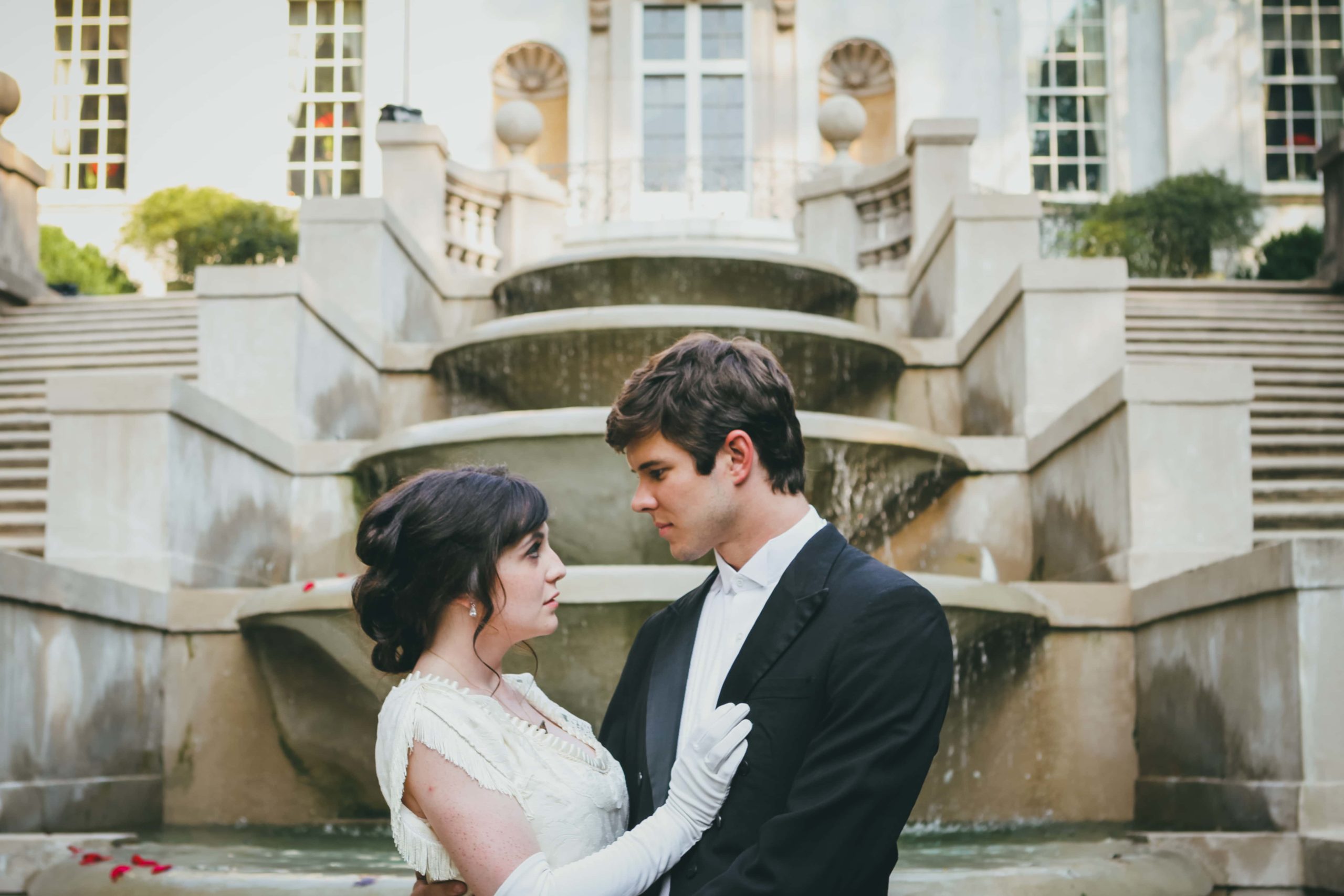 Swan House Engagement Session Love & Story Photographers