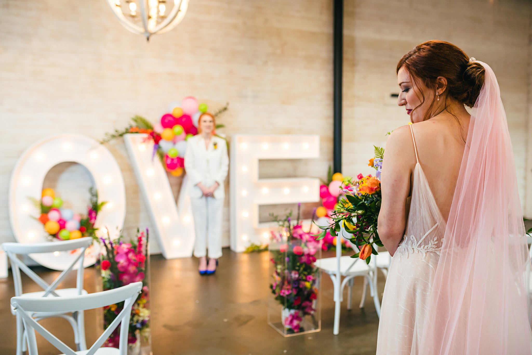 Atlanta Bright and Colorful LGBTQ Wedding Inpiration