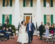 intimate wedding, micro ceremony, tiny wedding atlanta wedding photographers Barrington hall Roswell