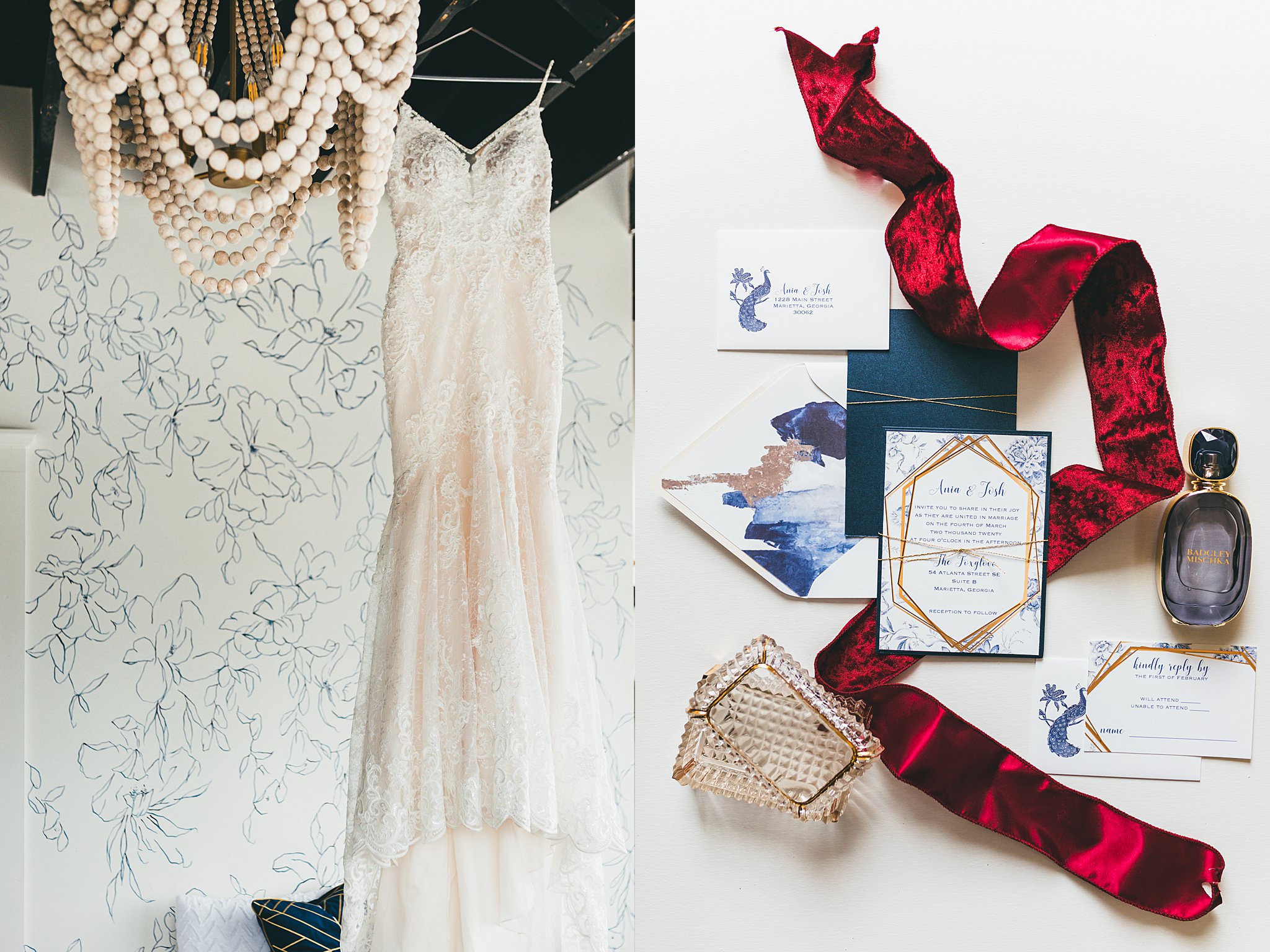 Styled Shoot Hollywood Regency Wedding Inspiration Atlanta Photographers