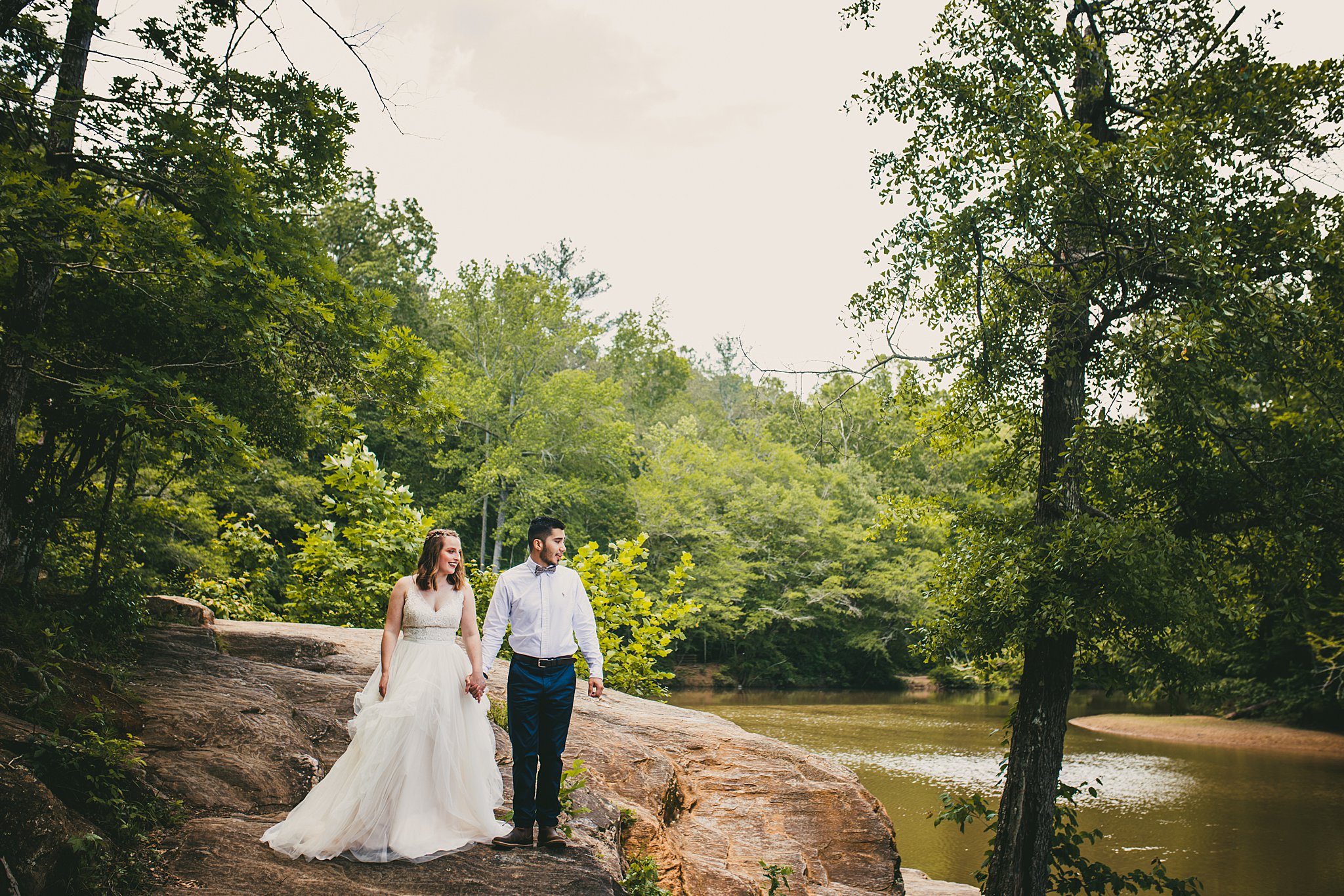 Sweetwater Creek State Park Elopement Atlanta Wedding Photographers