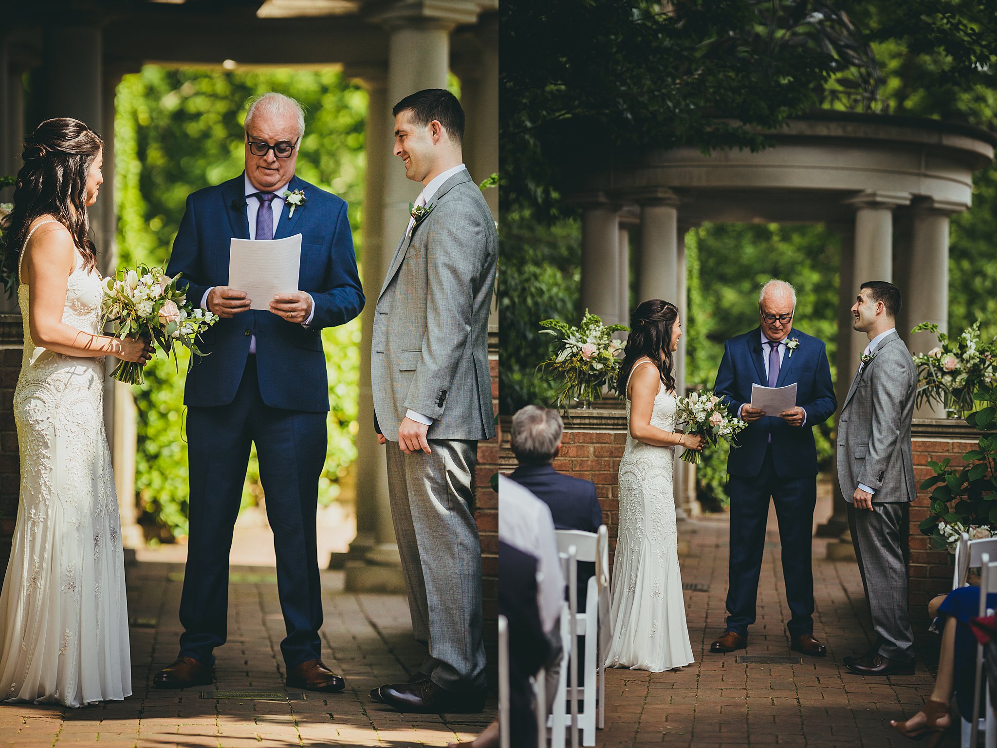 Atlanta Botannical Gardens Intimate Wedding Atlanta Wedding Photographers