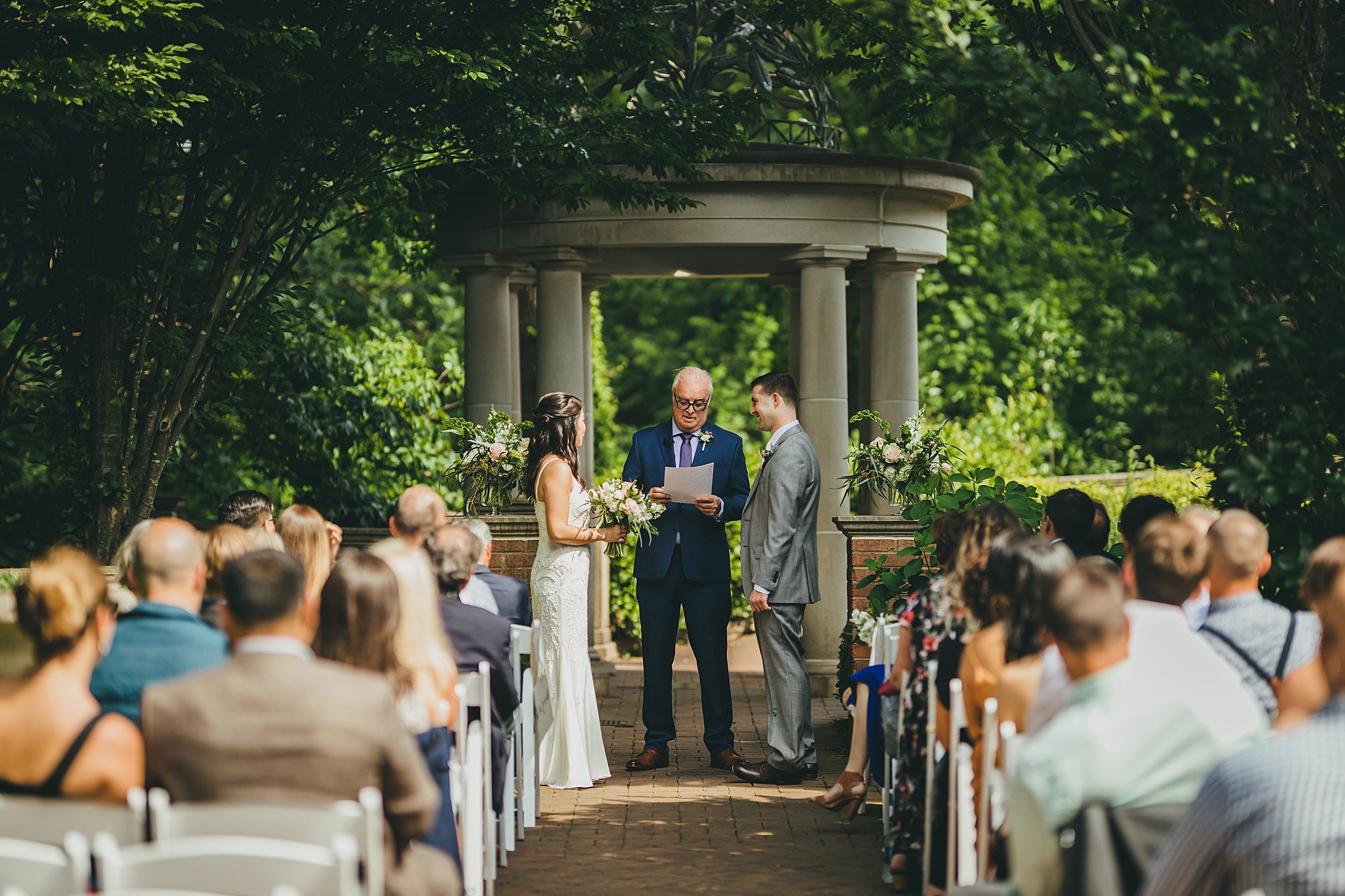 Atlanta Botannical Gardens Intimate Wedding Atlanta Wedding Photographers