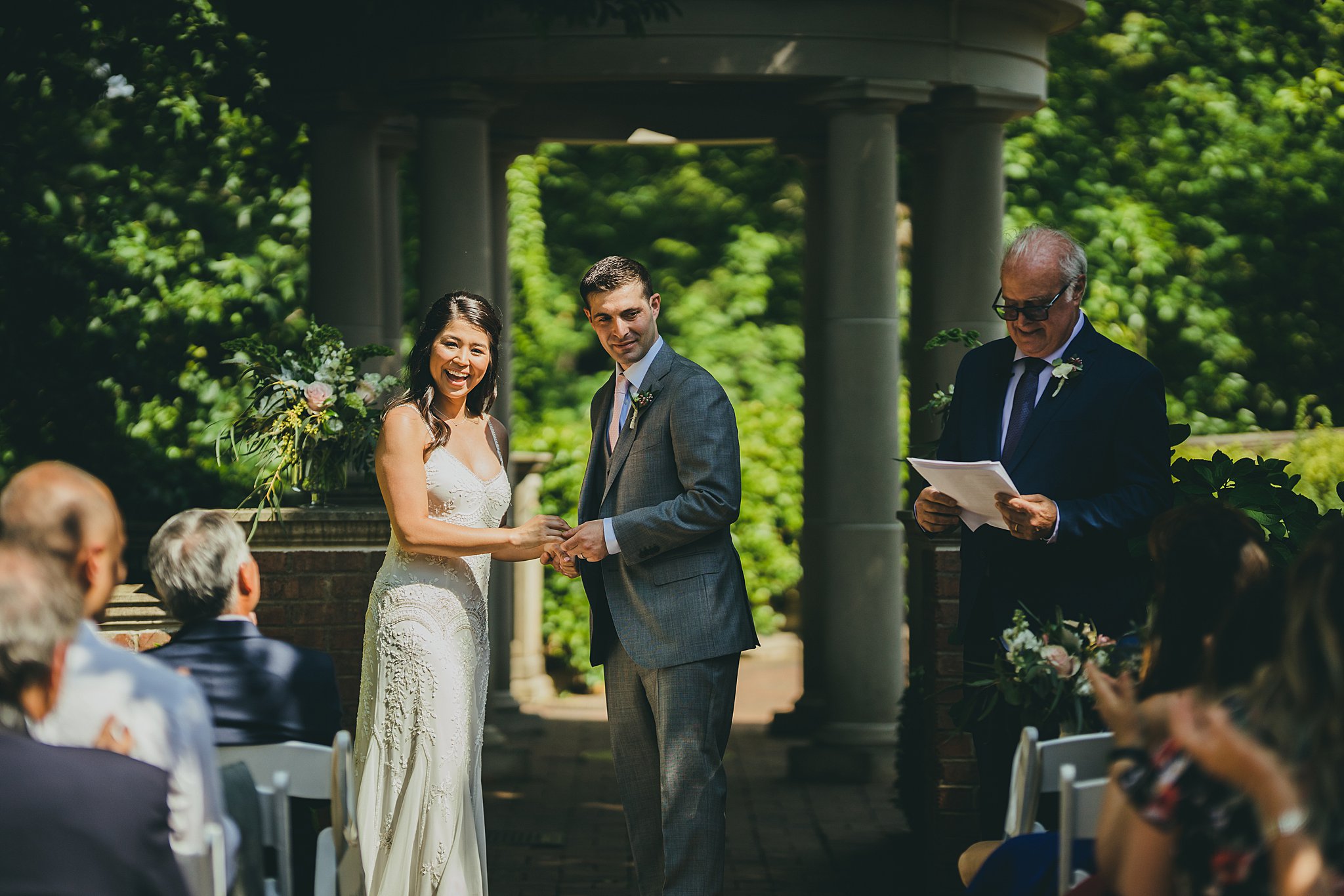 Atlanta Botannical Gardens Intimate Wedding Atlanta Wedding Photographers