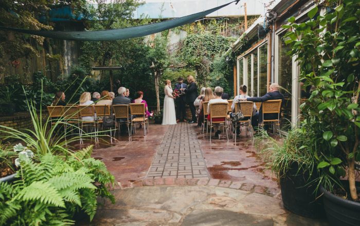 Wahoo Grill Intimate Wedding Ceremony Atlanta Wedding Photographers