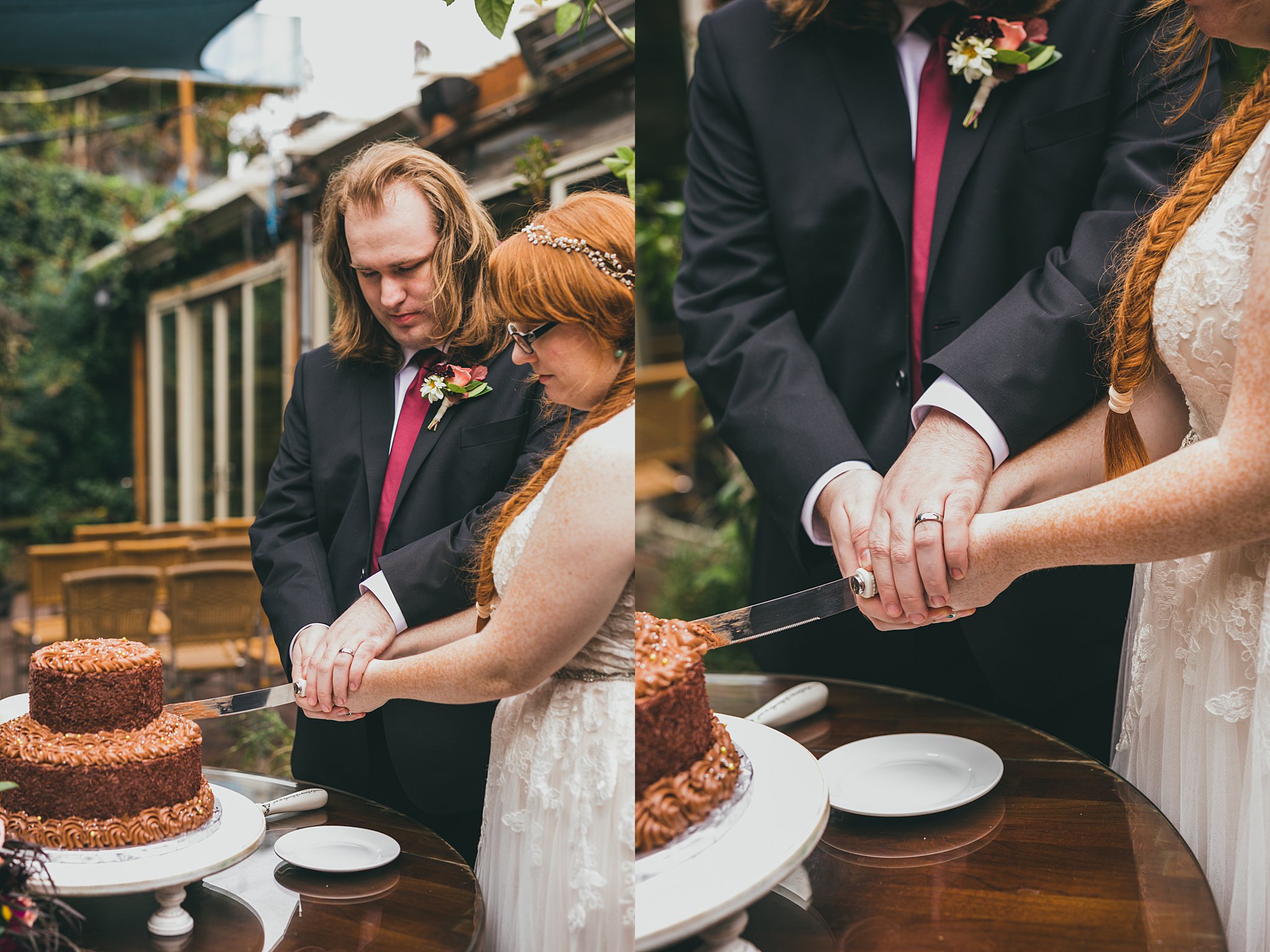 Wahoo Grill Intimate Wedding Ceremony Atlanta Wedding Photographers